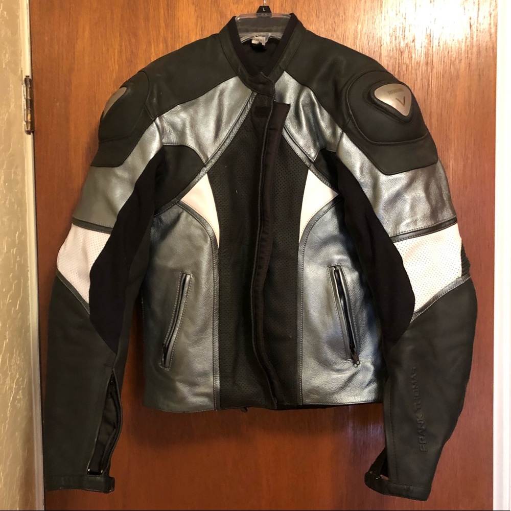 Leather Motorcycle Jacket - Frank Thomas